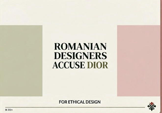 Romanian designers accuse Dior of ‘plagiarising’ traditional&nbsp;vest
